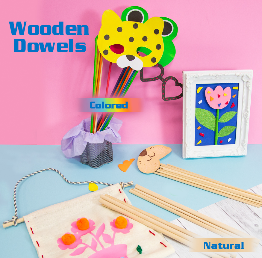 NEW: Wooden Dowels