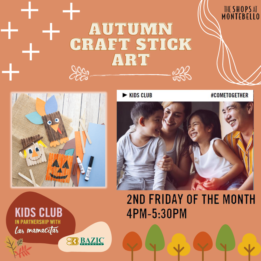 EVENTS: Kids Club – Fall Harvest Crafts