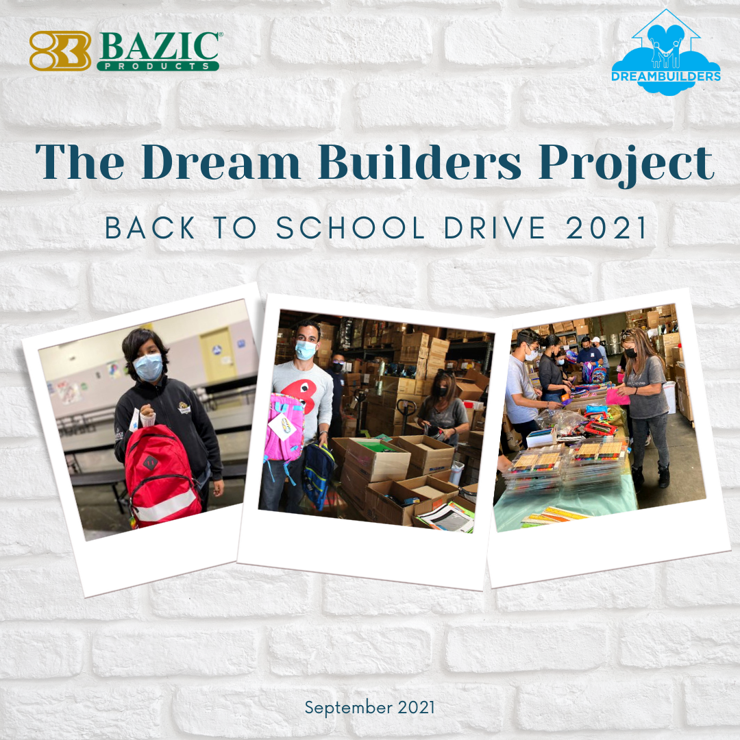 EVENTS: The Dream Builders Project – Back to School Drive 2021