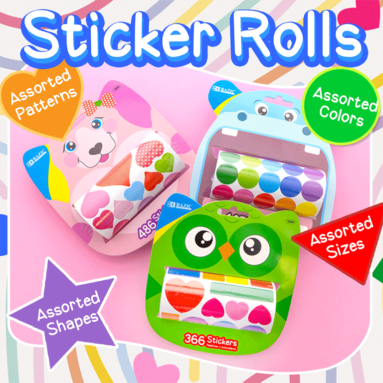 NEW: Sticker Rolls