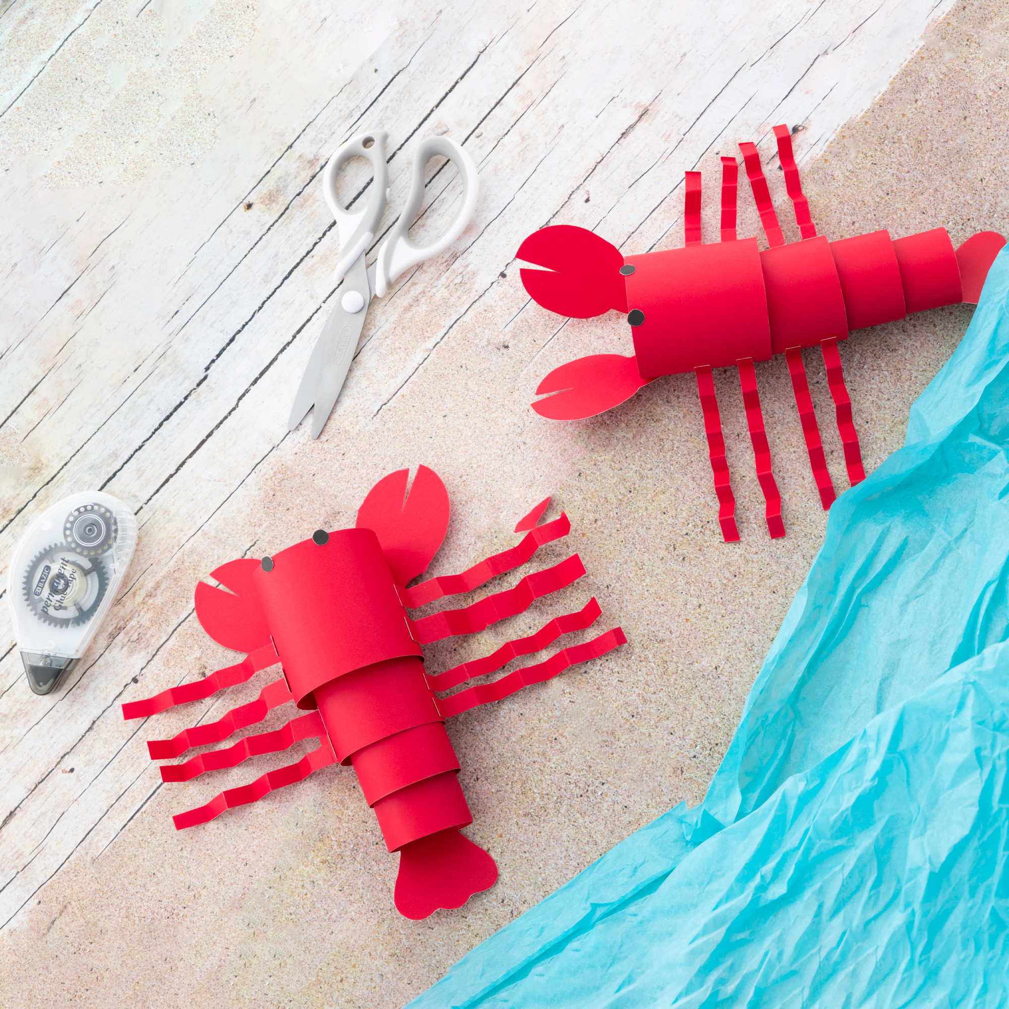 Lobster Puppet Craft