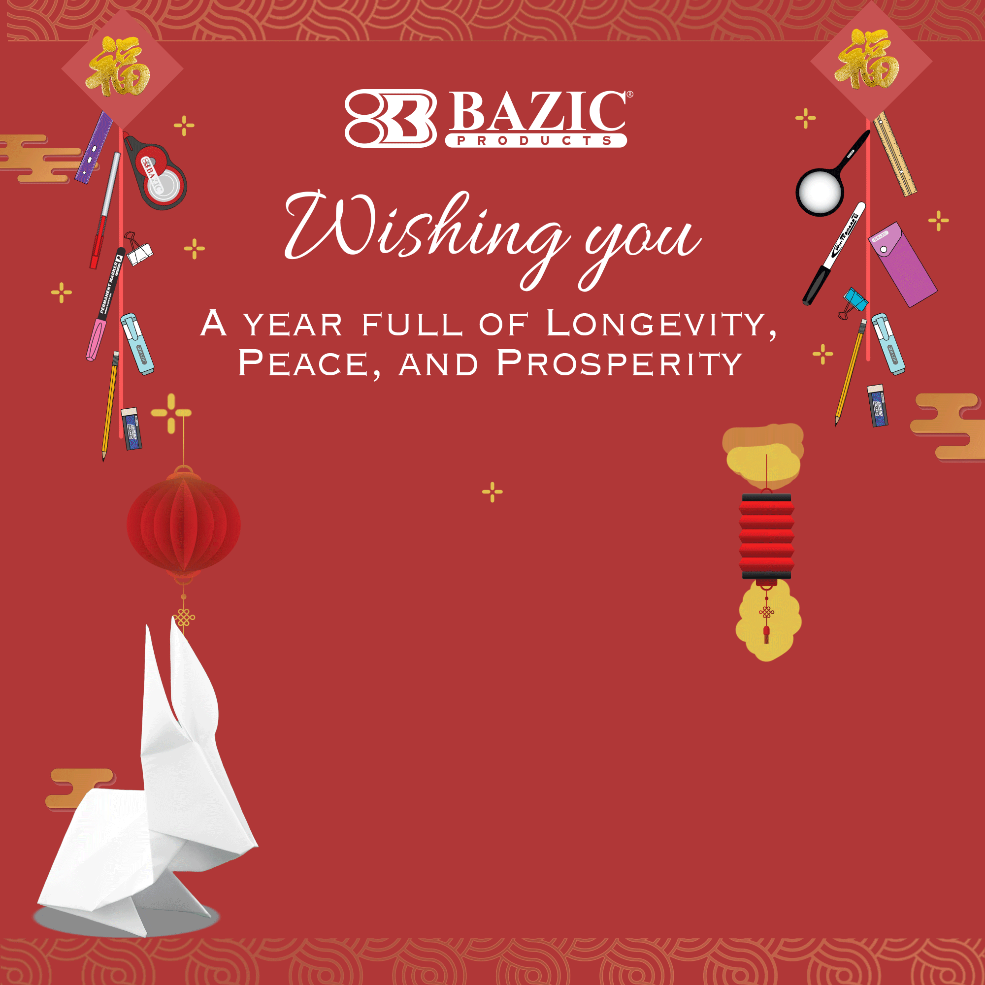 Lunar New Year 2023 – Rabbit Origami
