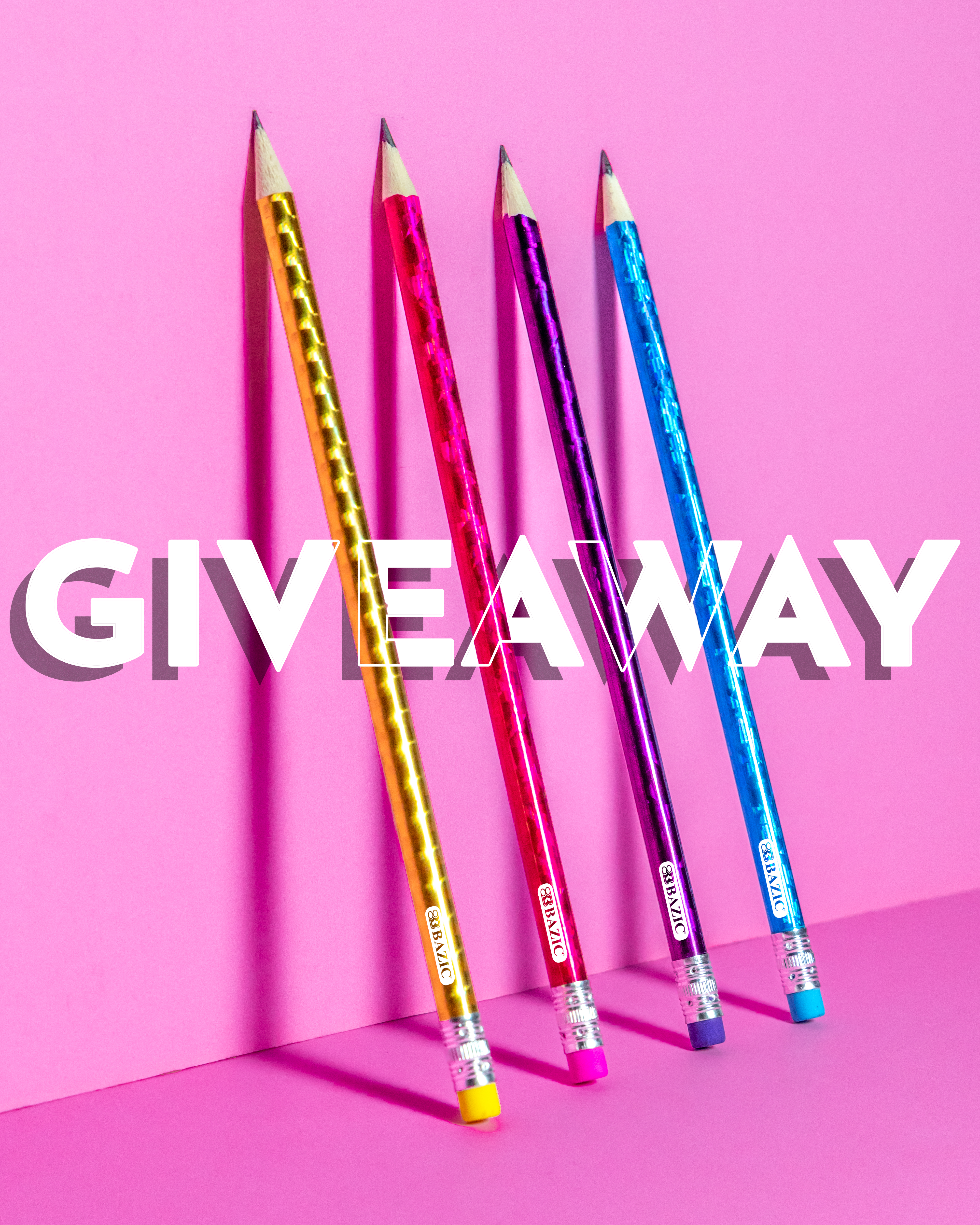 National Pencil Day GIVEAWAY