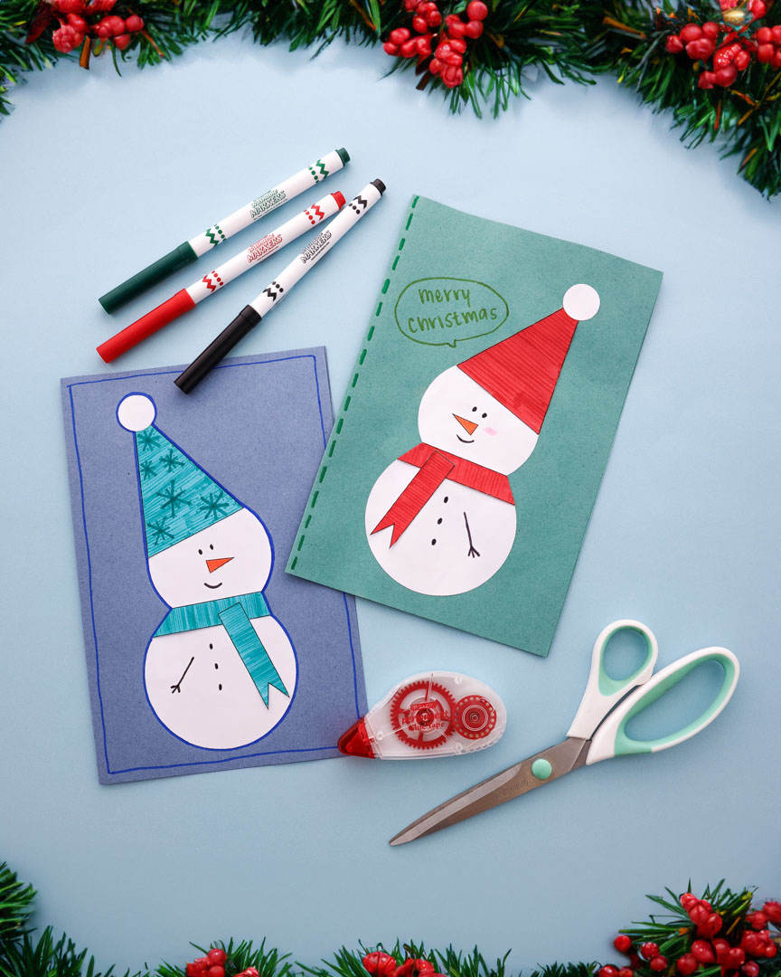 Snowman Christmas Craft
